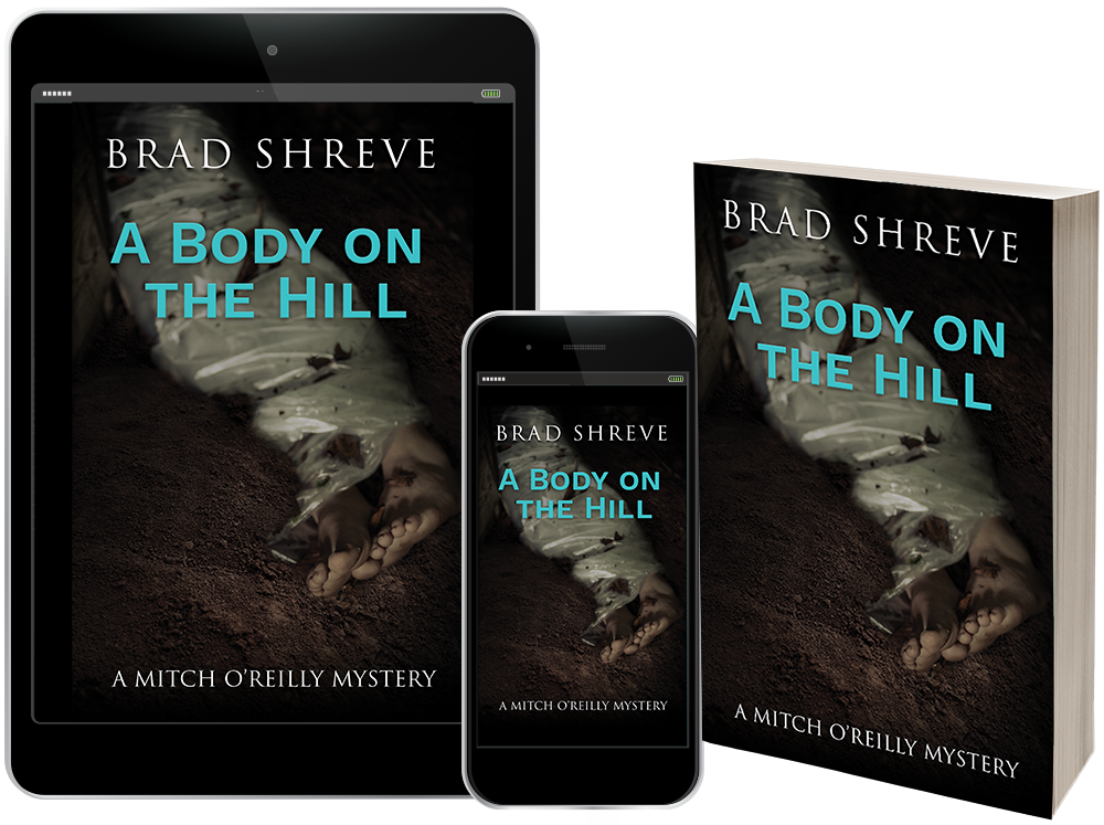 book cover of A Body on the Hill by Brad Shreve